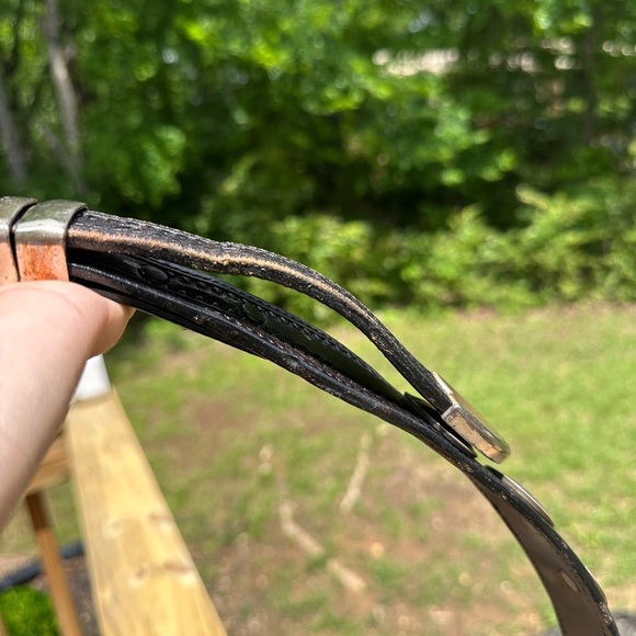 Vintage Appaloosa Leather Belt w/19 Walking Liberty & Eagle Silver Half Dollars - Picture 15 of 16